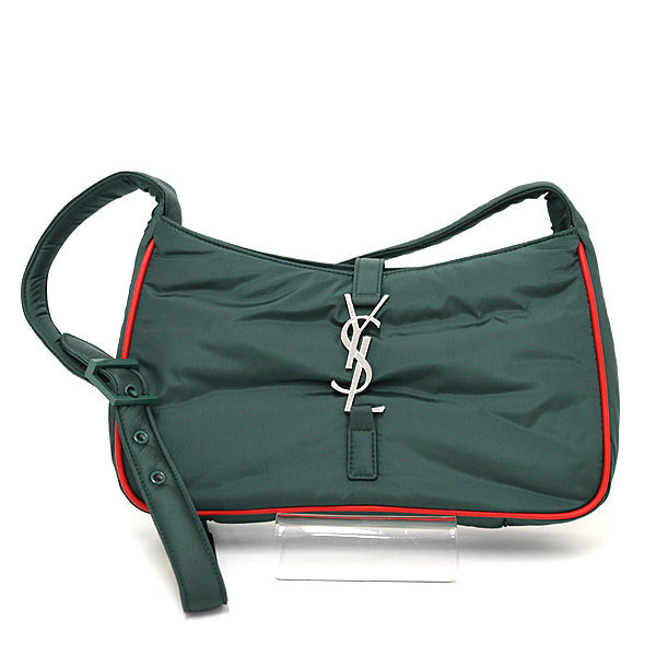 SAINT LAURENT Shoulder Bag 733294 Nylon Khaki green Le Suncassette