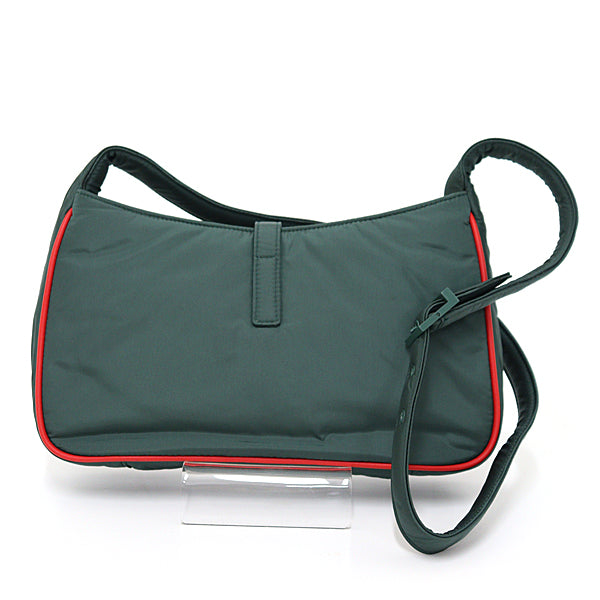 SAINT LAURENT Shoulder Bag 733294 Nylon Khaki green Le Suncassette
