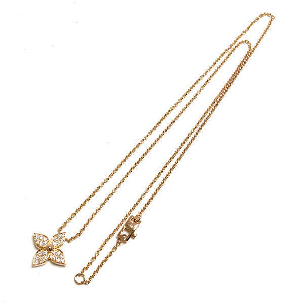 LOUIS VUITTON Pendant Q93710 K18 Pink Gold Pink gold Pendant Star Blossom