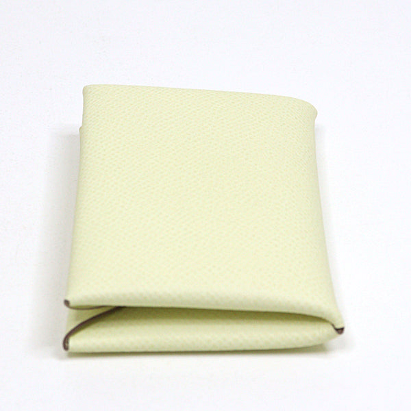 HERMES Card Case Epsom white Made in 2024 Calvi