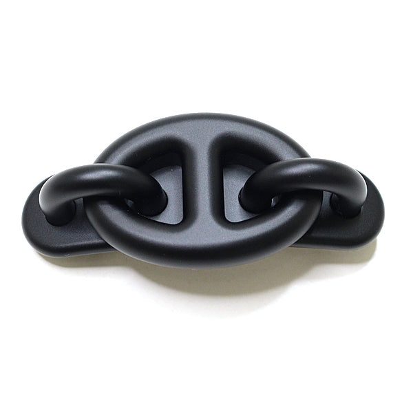 HERMES hair accessory H231033G 02TU Aluminum black Tori Mayon PM