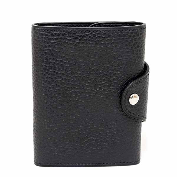 HERMES Card Case leather black Iliad Compact Card Case
