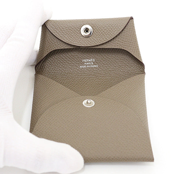 HERMES Coin case Epsom Brown Bastia