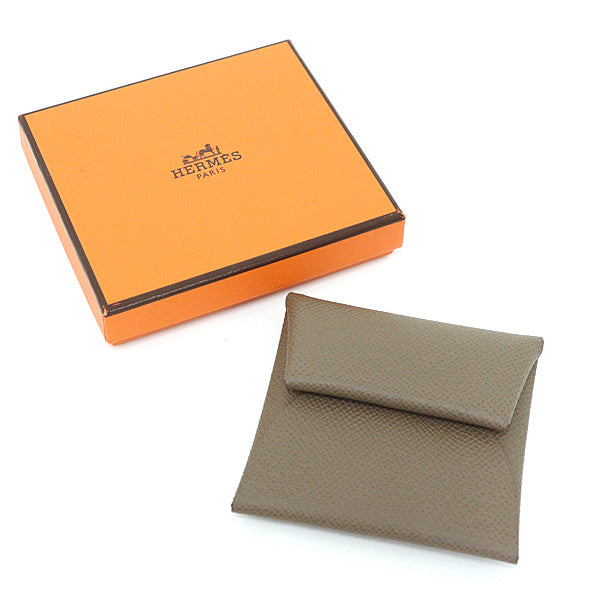 HERMES Coin case Epsom Brown Bastia