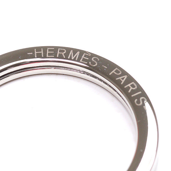 HERMES key ring H0327108A8W Sheep leather pink Carmen