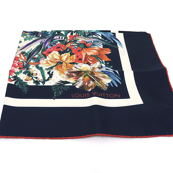 LOUIS VUITTON scarf M77975 silk multicolor Carre70ã»LV Bouquet
