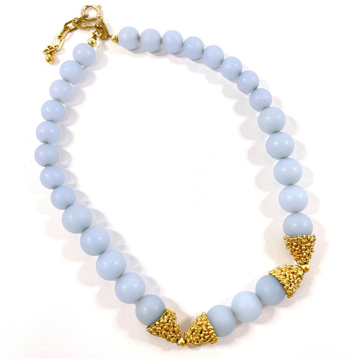 Christian Dior Necklace metal blue