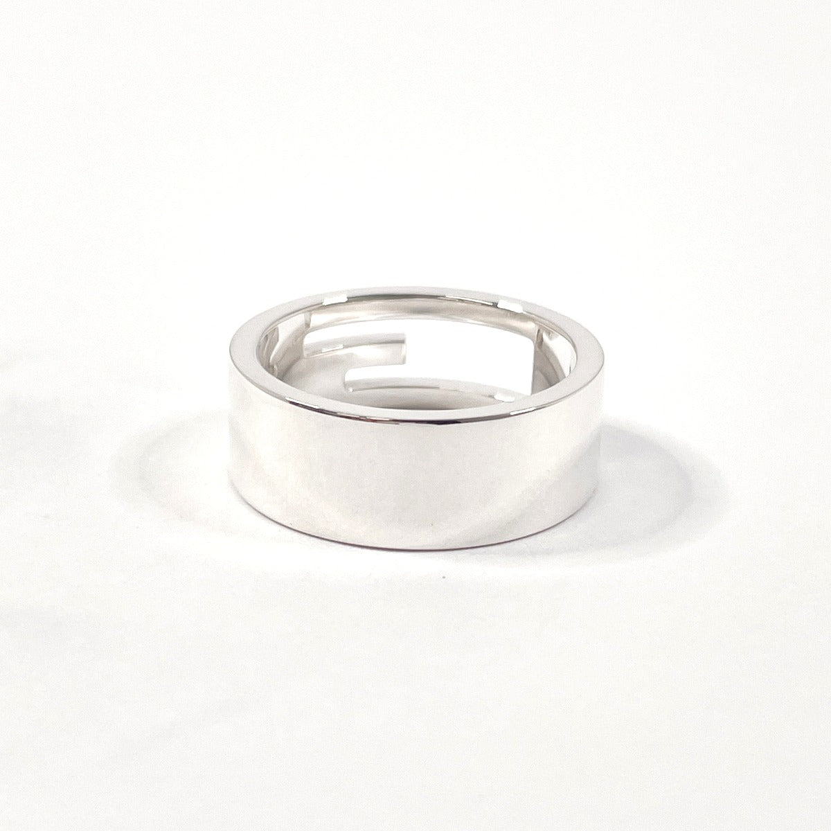 GUCCI Ring Silver925 Silver Branded Cutout G 19