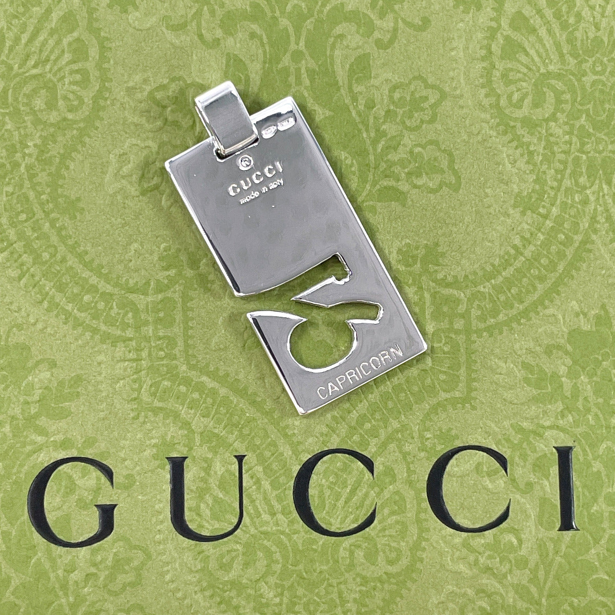 GUCCI Pendant top Silver925 Silver Constellation CAPRICORN Capricorn