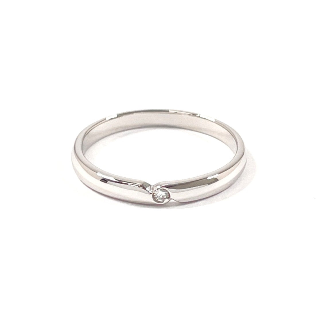 CELINE Ring Pt900Platinum, Diamond Silver Diamond ring