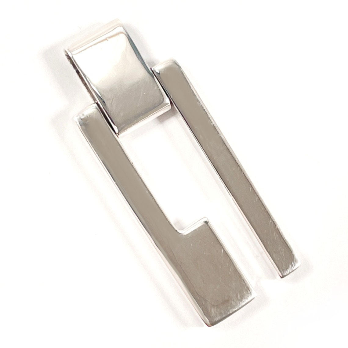 GUCCI Pendant top Silver925 Silver Cutout G