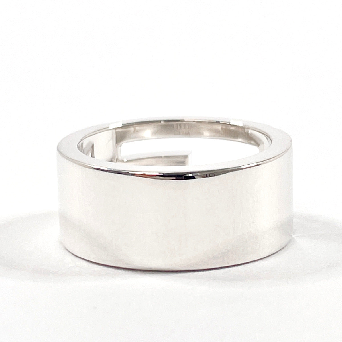 GUCCI Ring Silver Silver Branded Cutout G 9