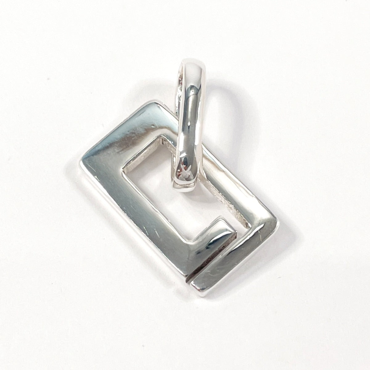 GUCCI Pendant top Silver925 Silver G logo