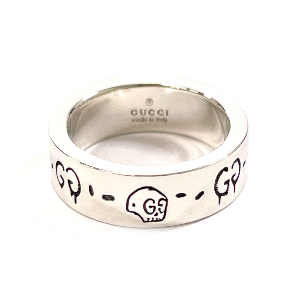GUCCI Ring Silver925 Silver Ghost Skull 9