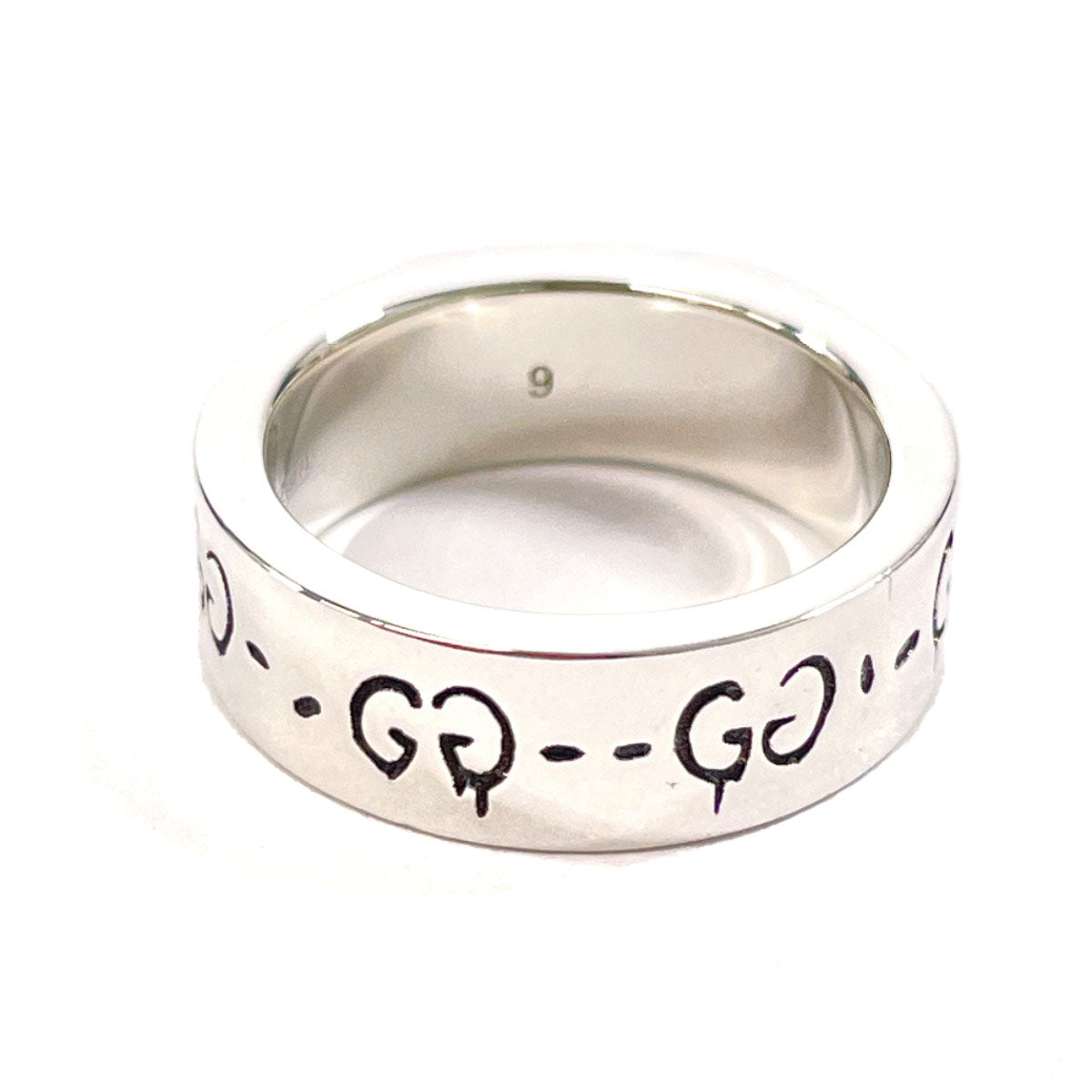 GUCCI Ring Silver925 Silver Ghost Skull 9
