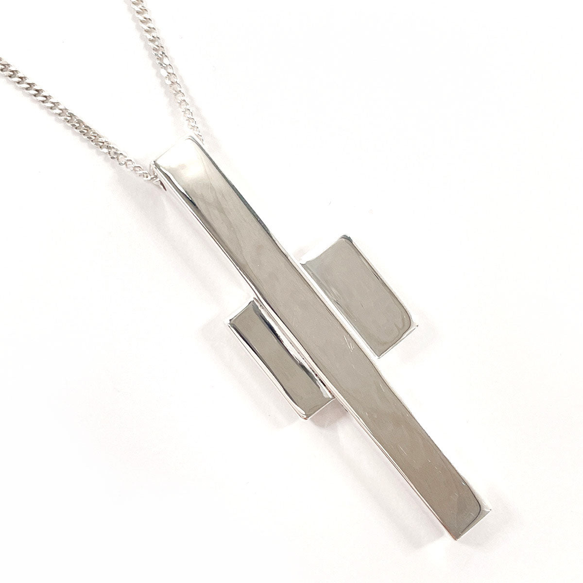 GUCCI Necklace Silver925 Silver cross