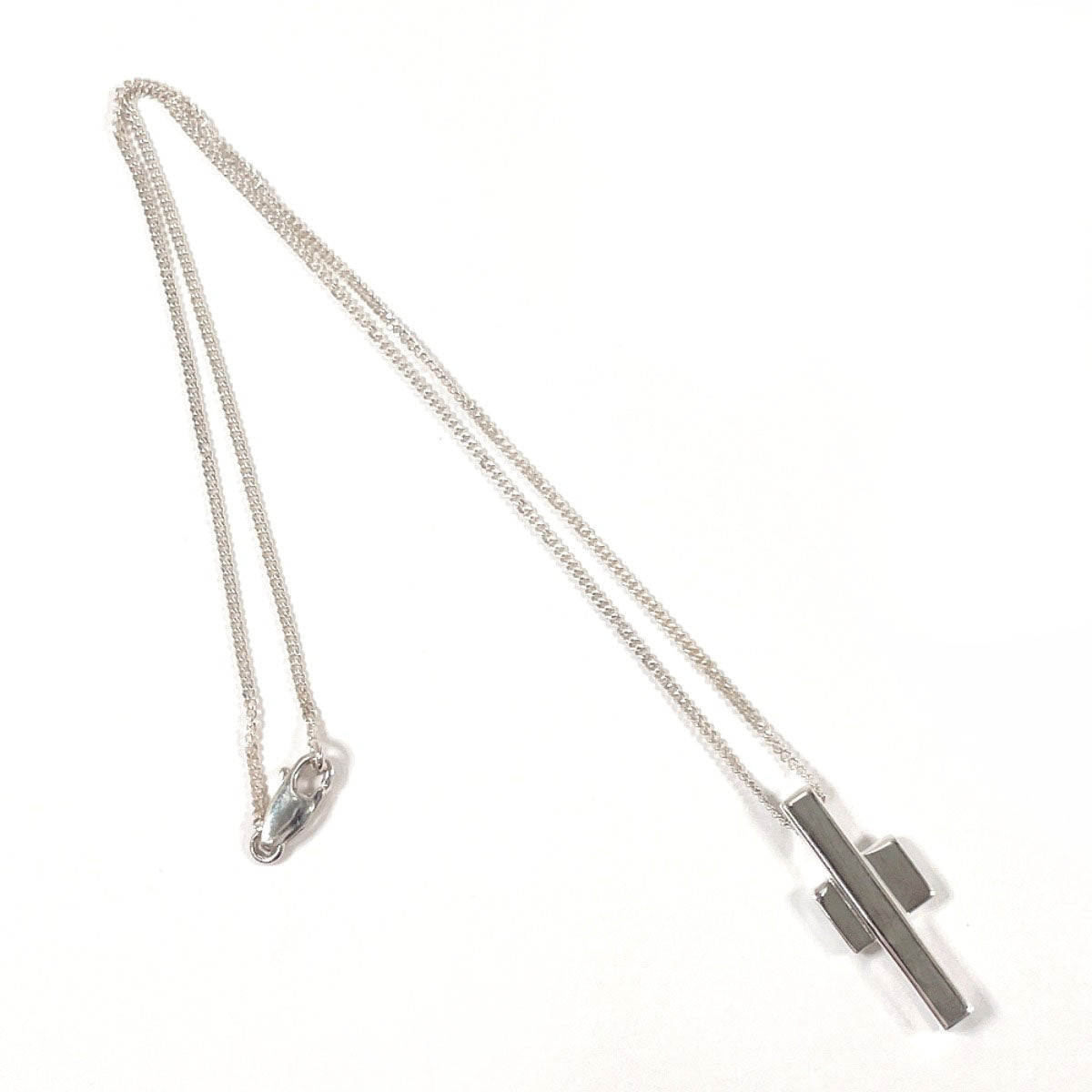 GUCCI Necklace Silver925 Silver cross
