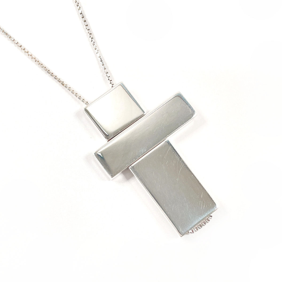 GUCCI Necklace Silver925 Silver Separate cross