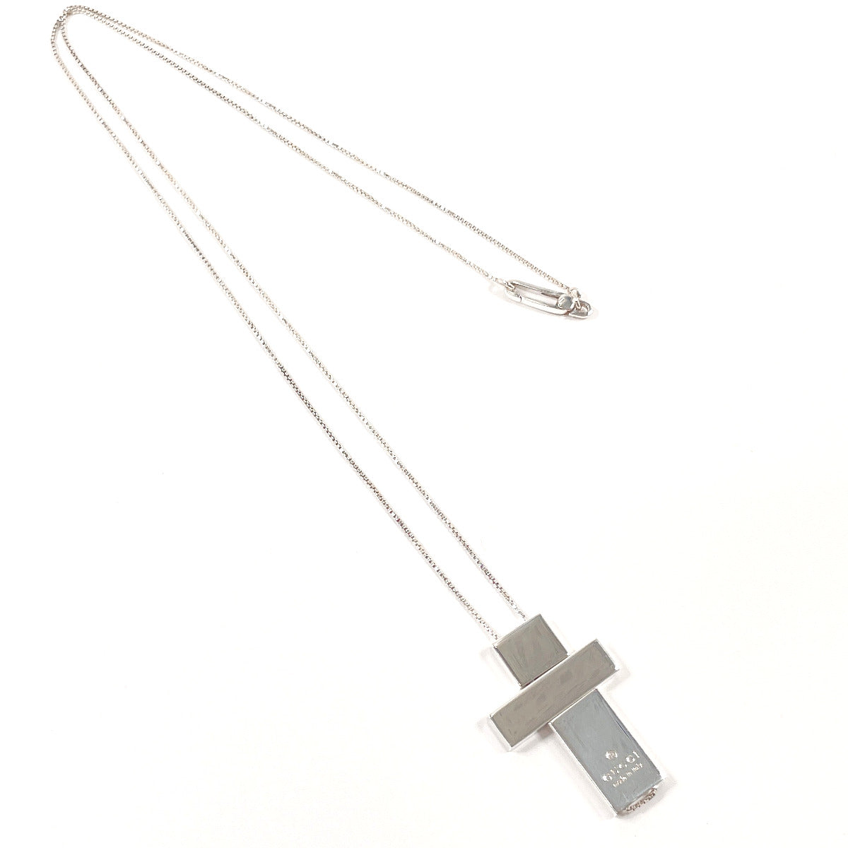 GUCCI Necklace Silver925 Silver Separate cross