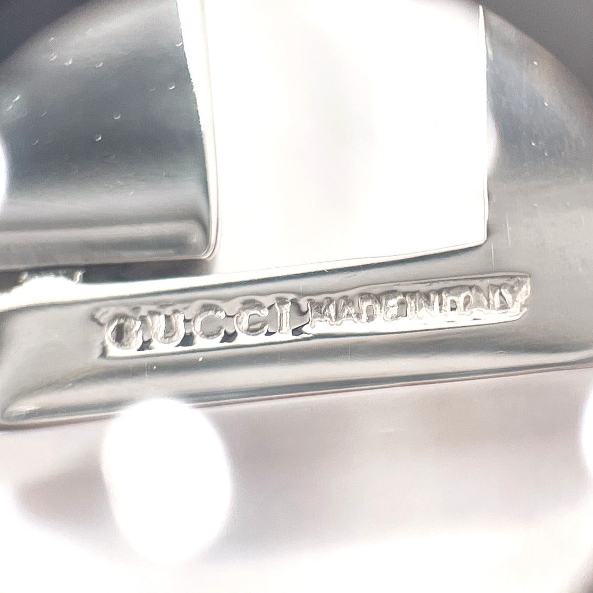 GUCCI cuffs Silver925 Silver Cufflinks