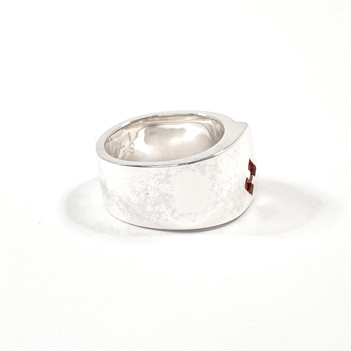 HERMES Ring Silver925 Silver candy 52