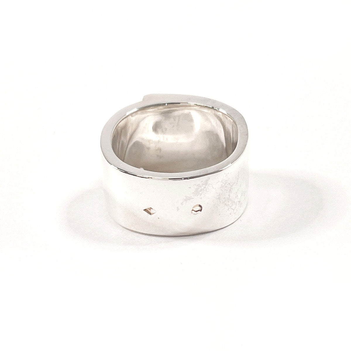 HERMES Ring Silver925 Silver candy 52