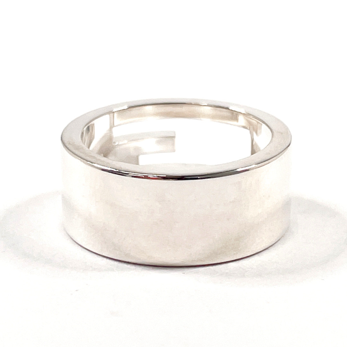 GUCCI Ring Silver925 Silver Branded Cutout G 10