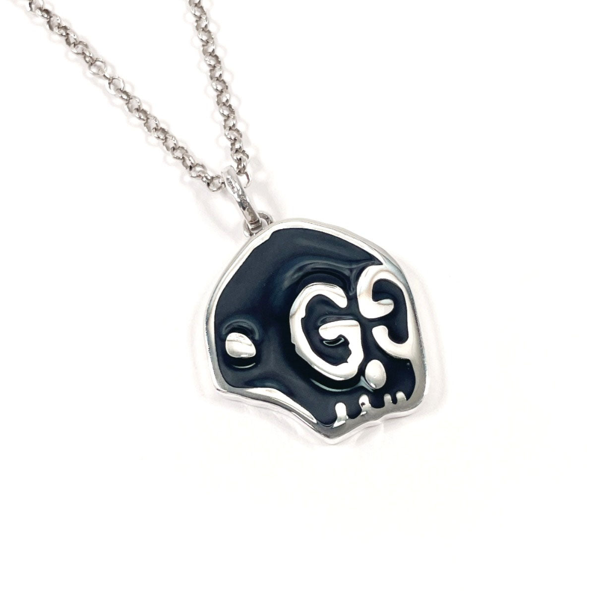 GUCCI Necklace Silver925 Silver Ghost Skull