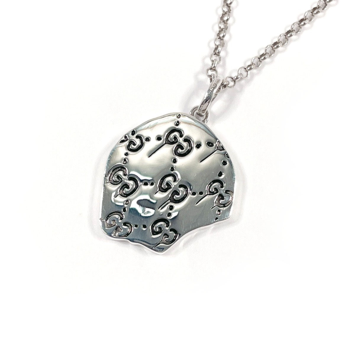GUCCI Necklace Silver925 Silver Ghost Skull