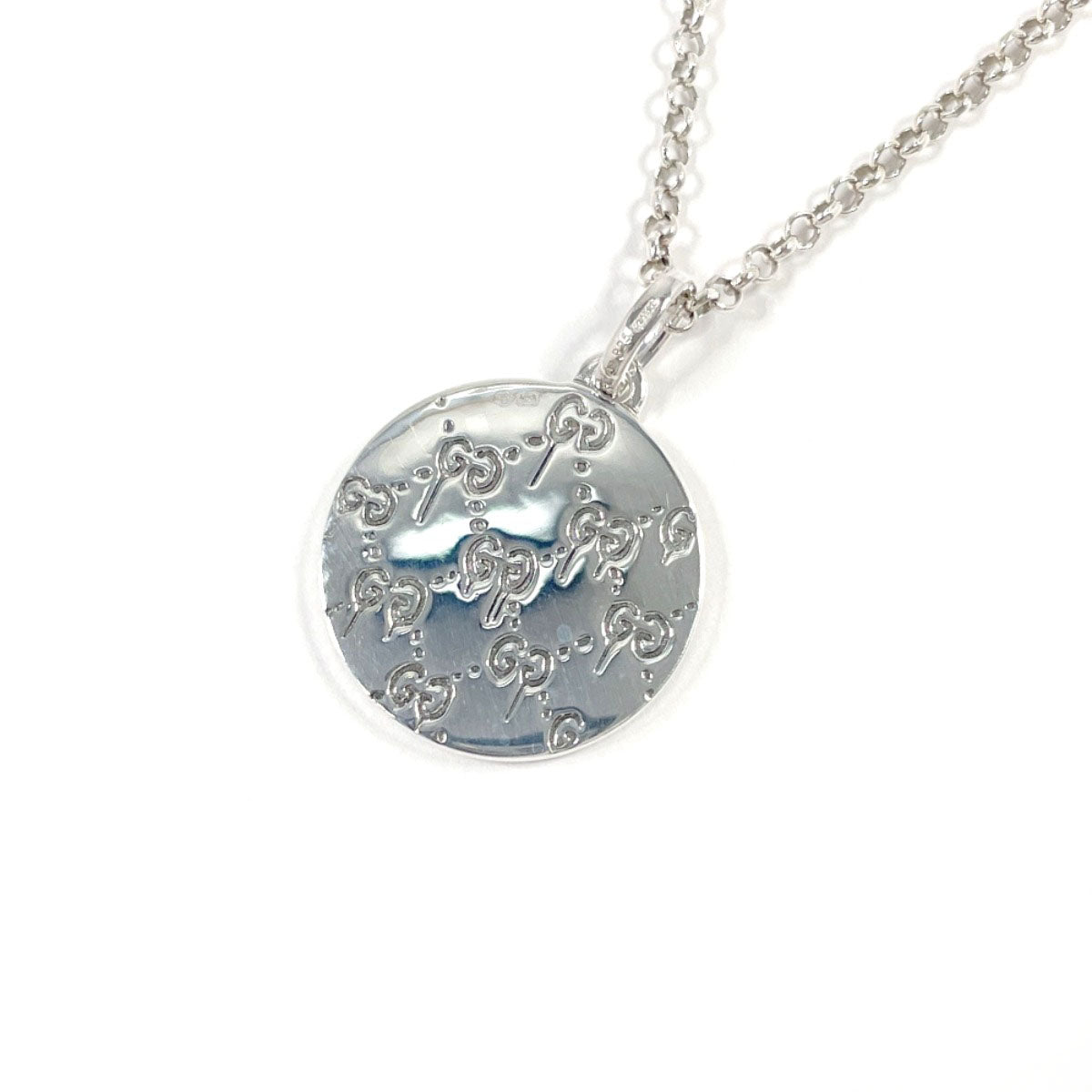 GUCCI Necklace Silver925 Silver ghost diamond