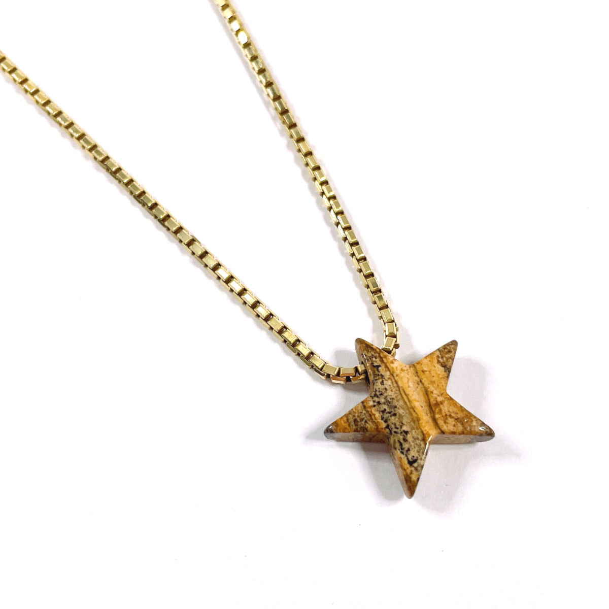 BOTTEGAVENETA Necklace Silver925 gold Star motif