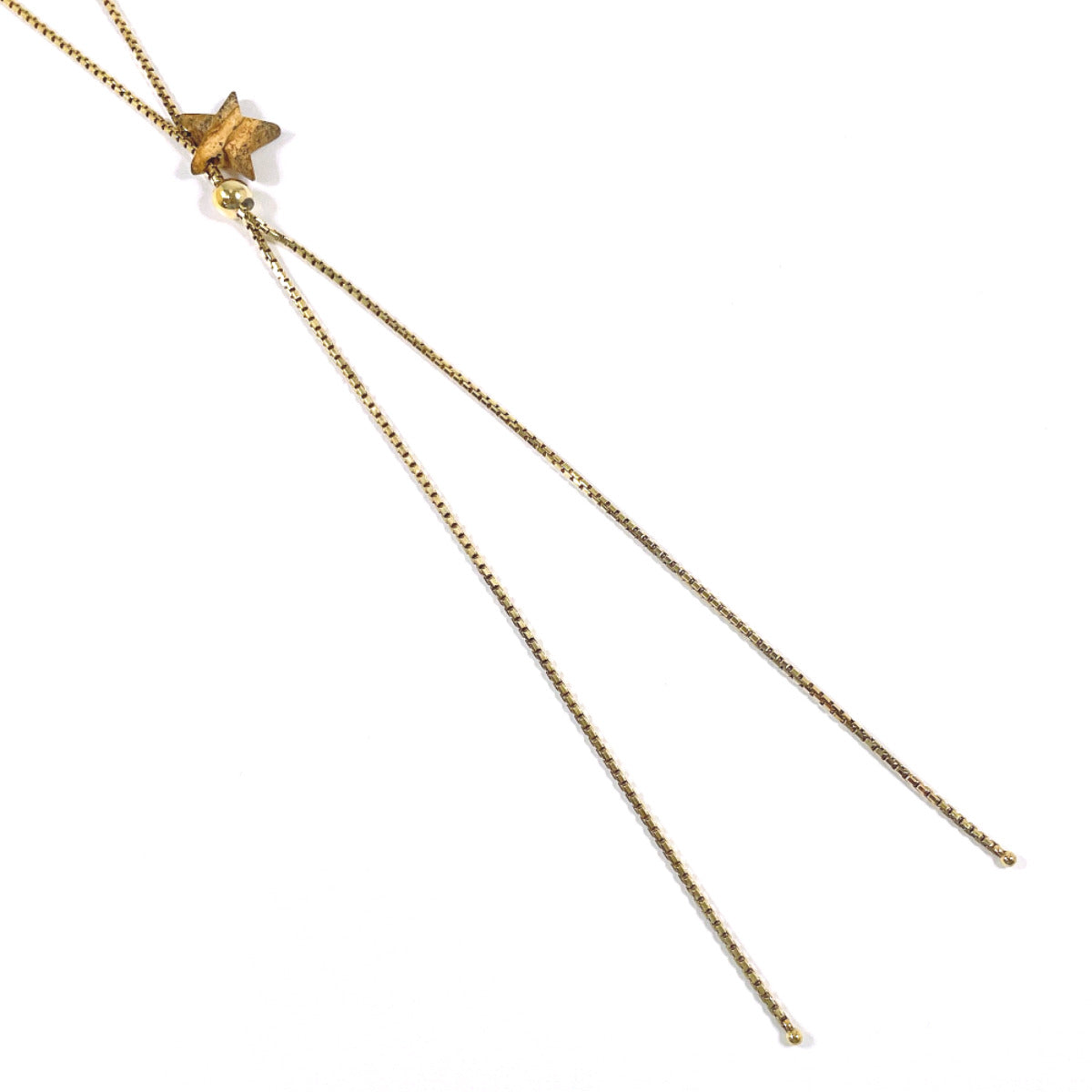 BOTTEGAVENETA Necklace Silver925 gold Star motif
