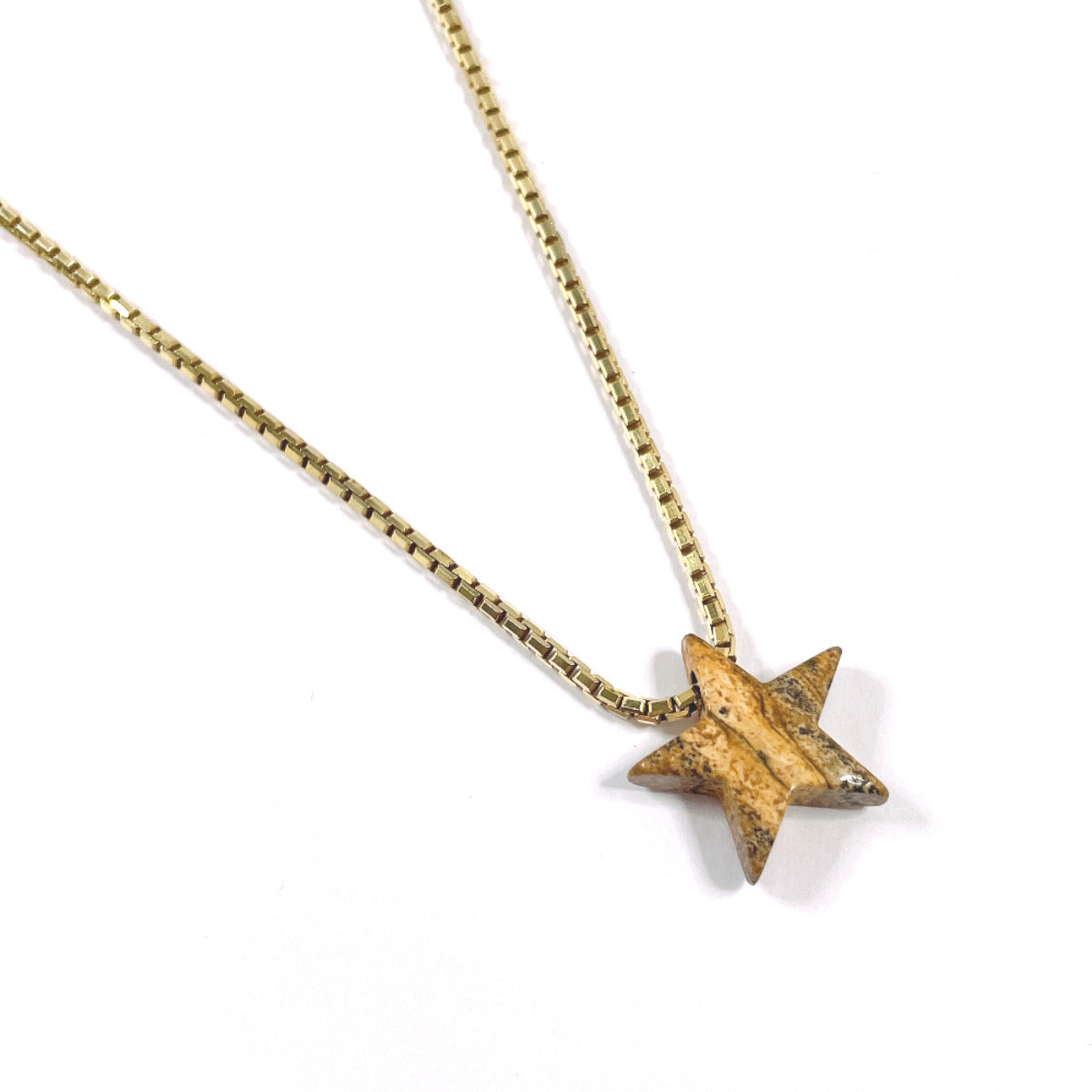 BOTTEGAVENETA Necklace Silver925 gold Star motif