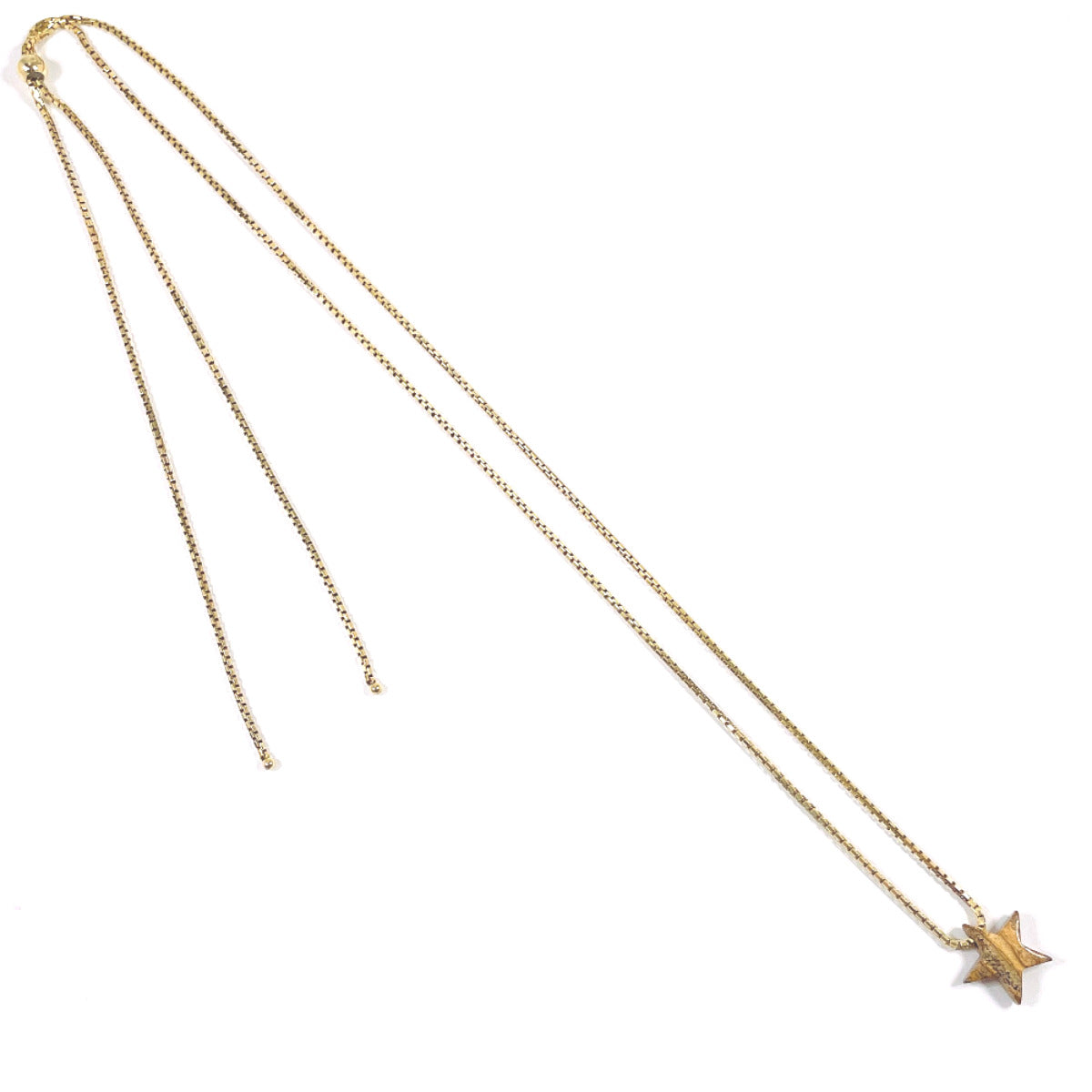 BOTTEGAVENETA Necklace Silver925 gold Star motif