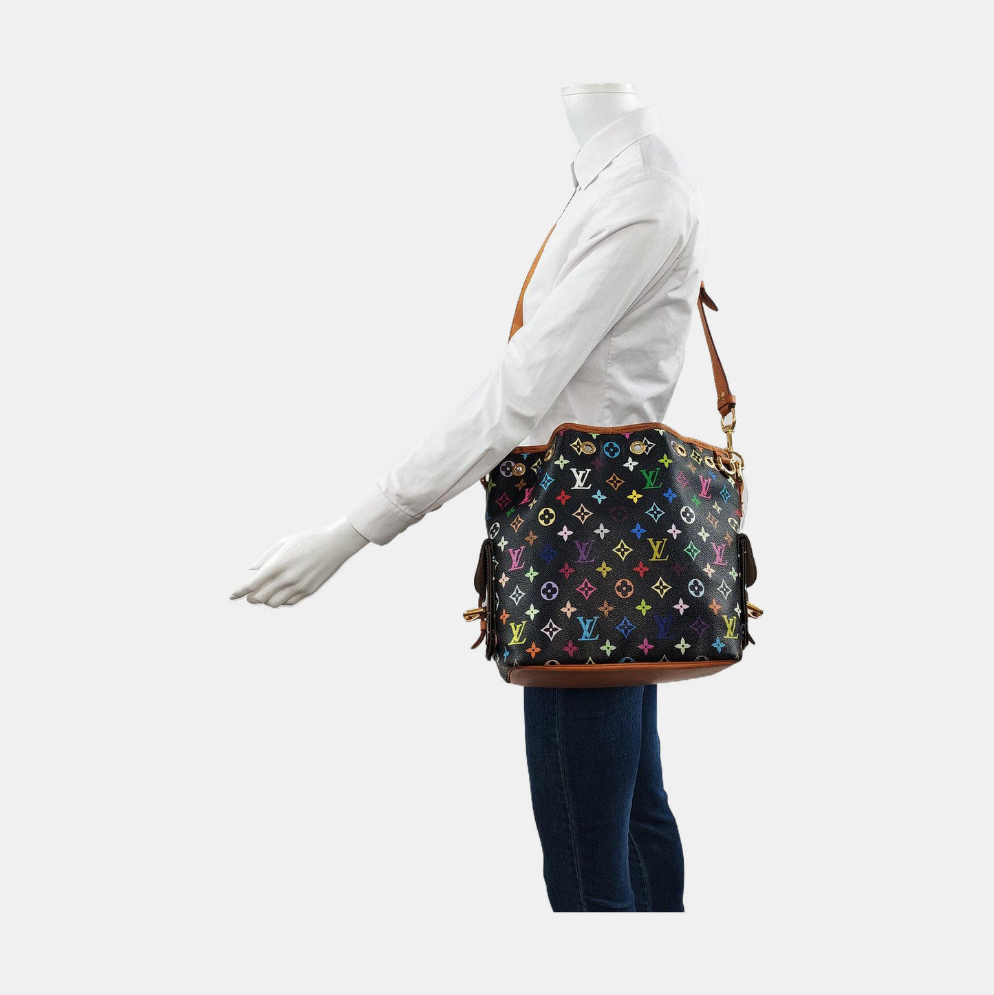 Louis Vuitton x Takashi Murakami NÃ©onoÃ© Medium Black Multicolor