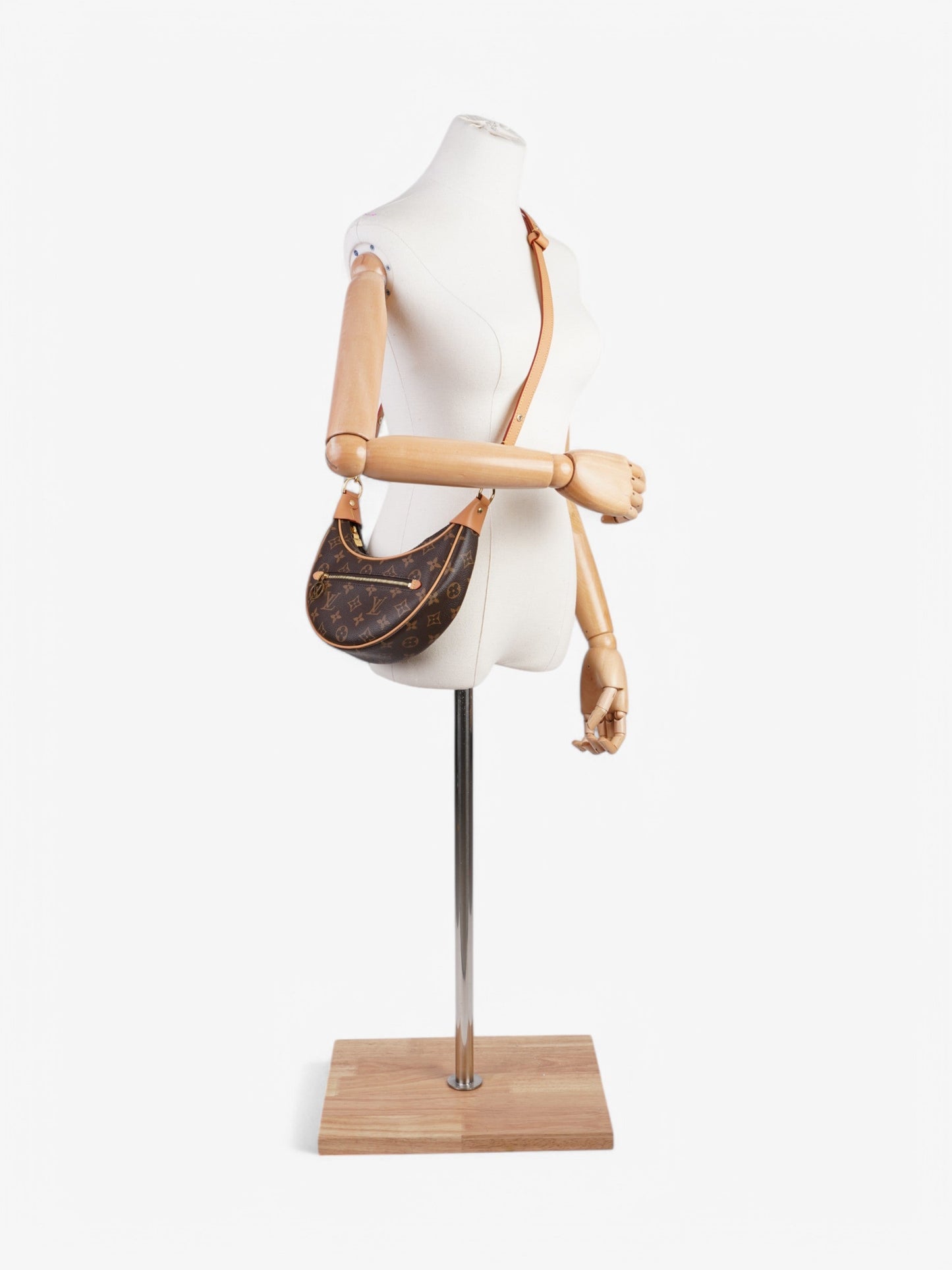 Louis Vuitton Loop Monogram / Beige  Coated Canvas PM