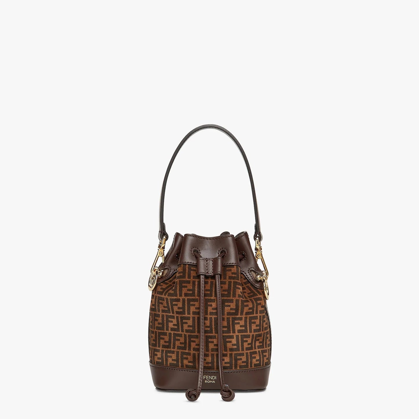 FENDI FF MINI  MON TRÃSOR BUCKET BAG WITH SHOULDER STRAP