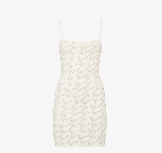 FENDI FF REVERSIBLE MINI DRESS
