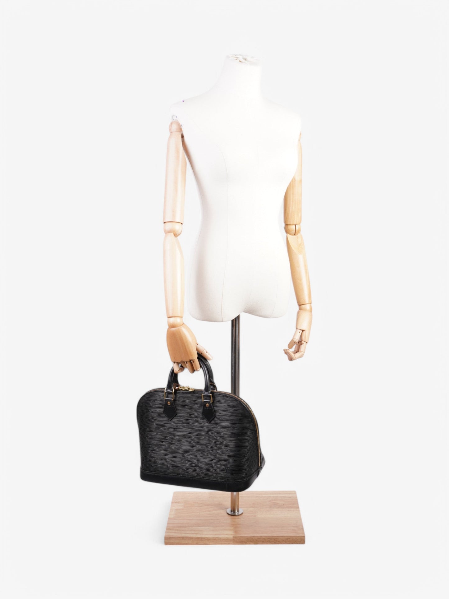 Louis Vuitton Alma Black Epi Leather PM
