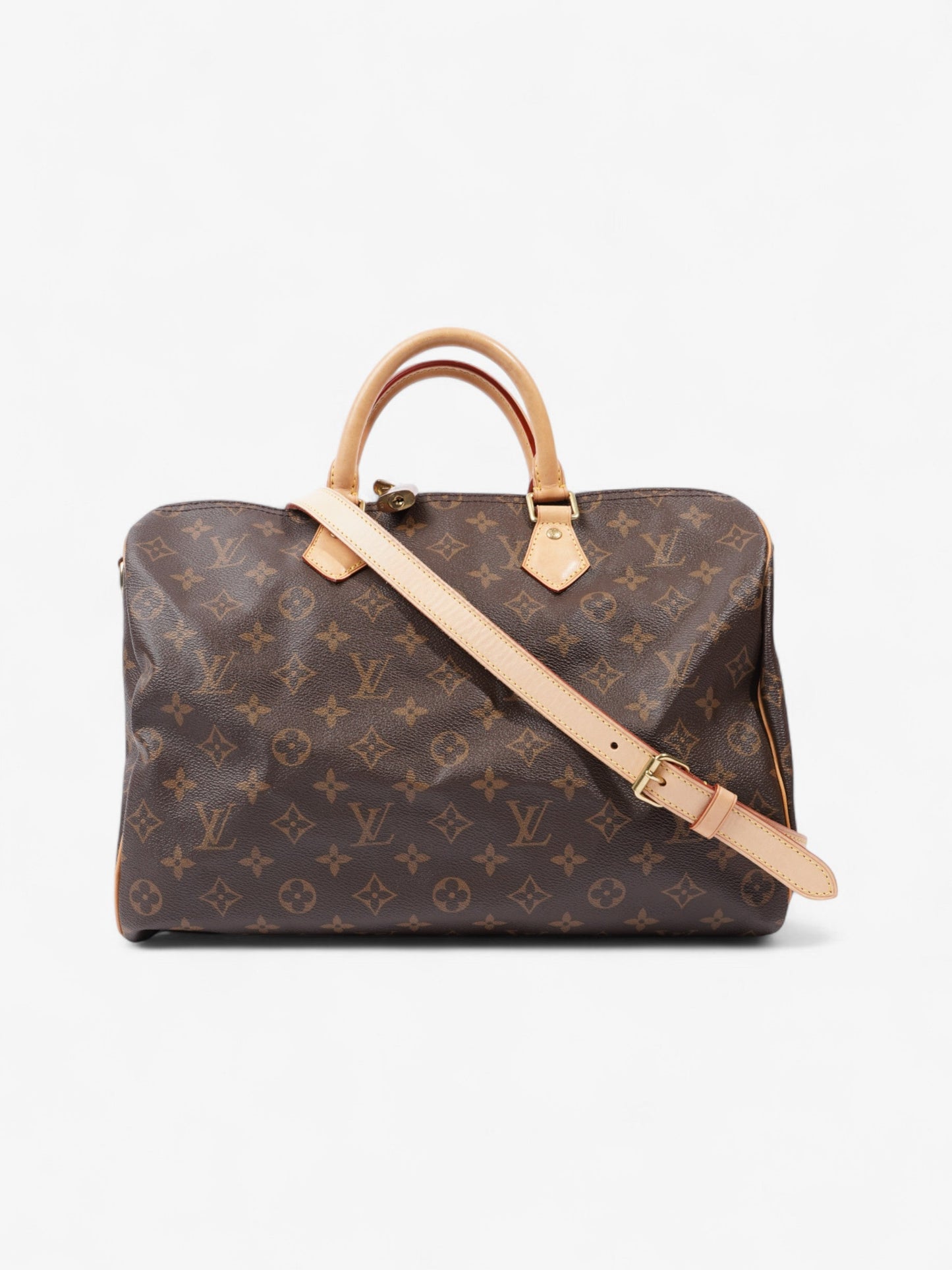 Louis Vuitton Speedy BandouliÃ¨re Monogram Coated Canvas 30