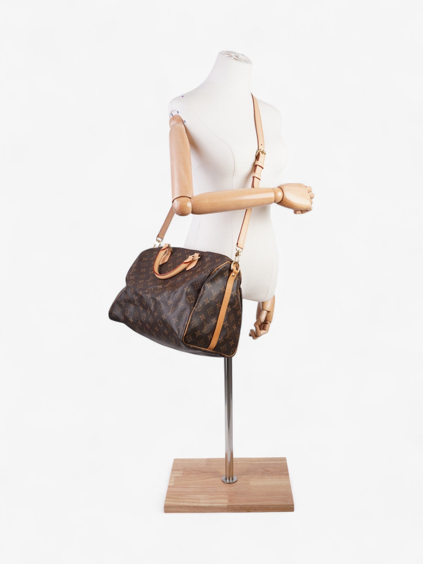 Louis Vuitton Speedy BandouliÃ¨re Monogram Coated Canvas 30