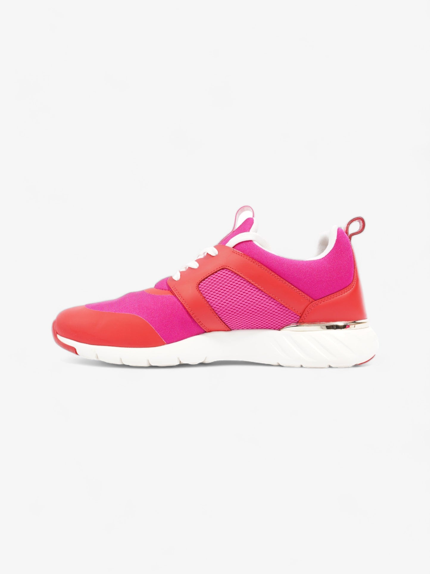 Louis Vuitton After Game Sneakers  Pink / Red Neoprene EU 38 UK 5