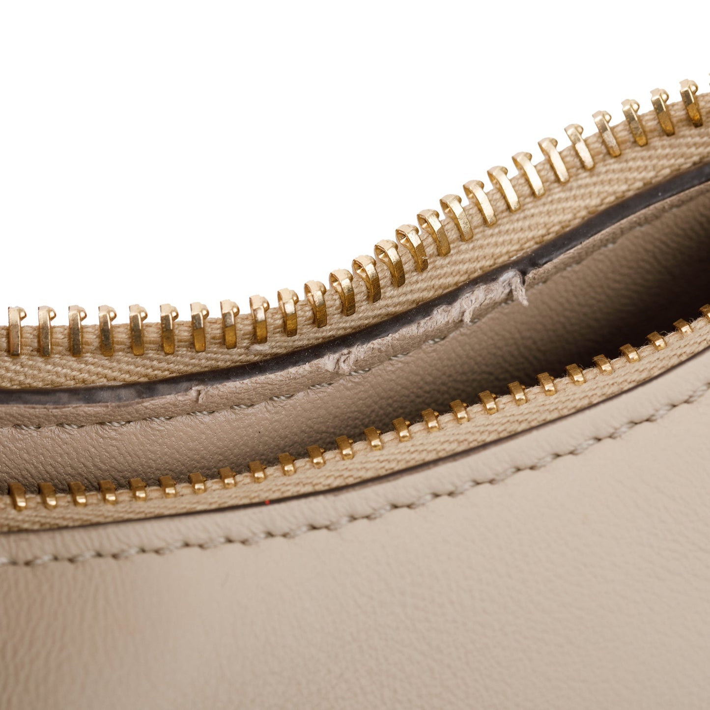 Fendi 2022 Beige Calfskin Leather Nano Fendigraphy Bag