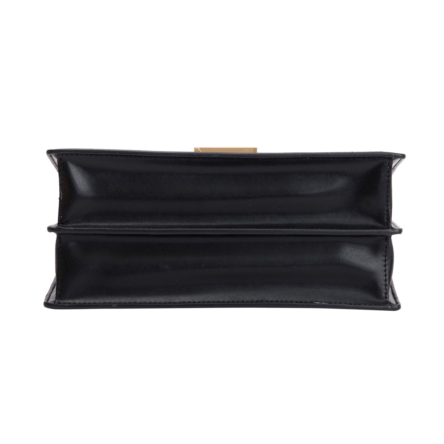 Fendi 2022 FF Embossed & Black Calfskin Leather Kan I Shoulder Bag