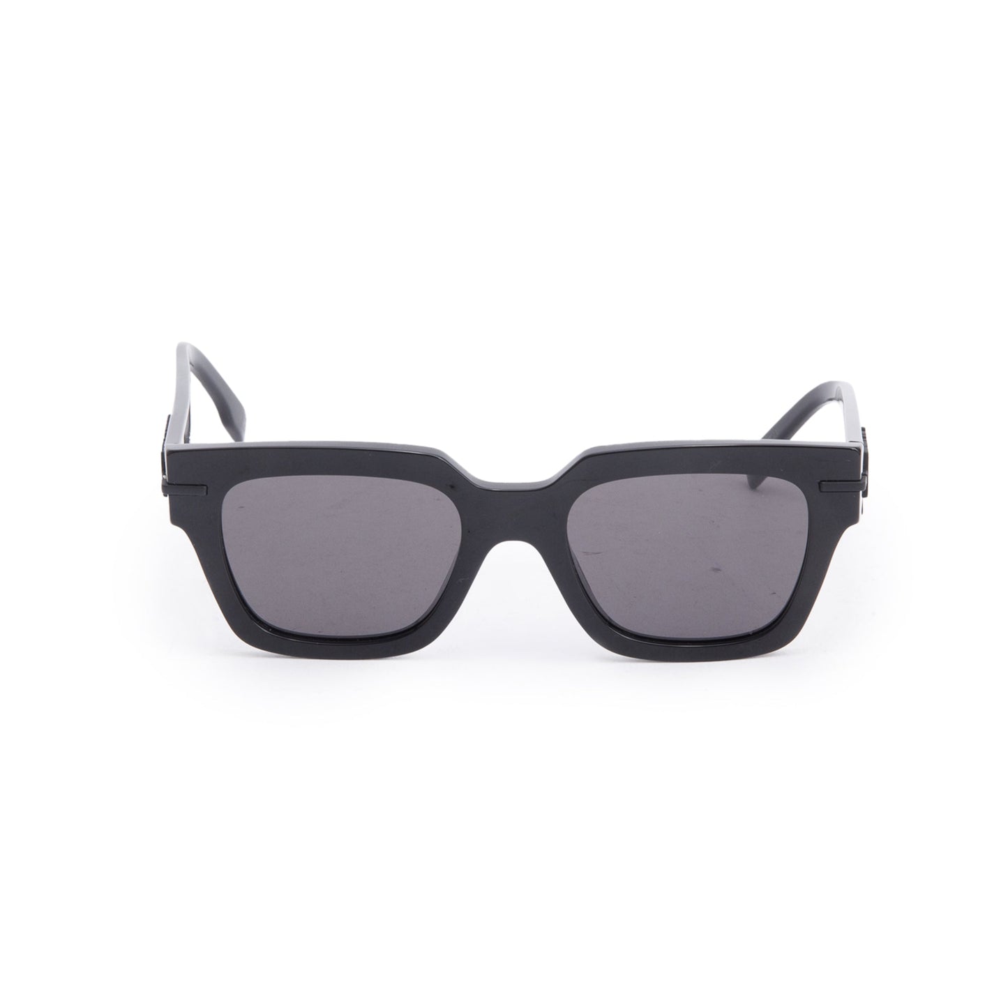 Fendi FE40078I Black Acetate Fendigraphy Square Sunglasses