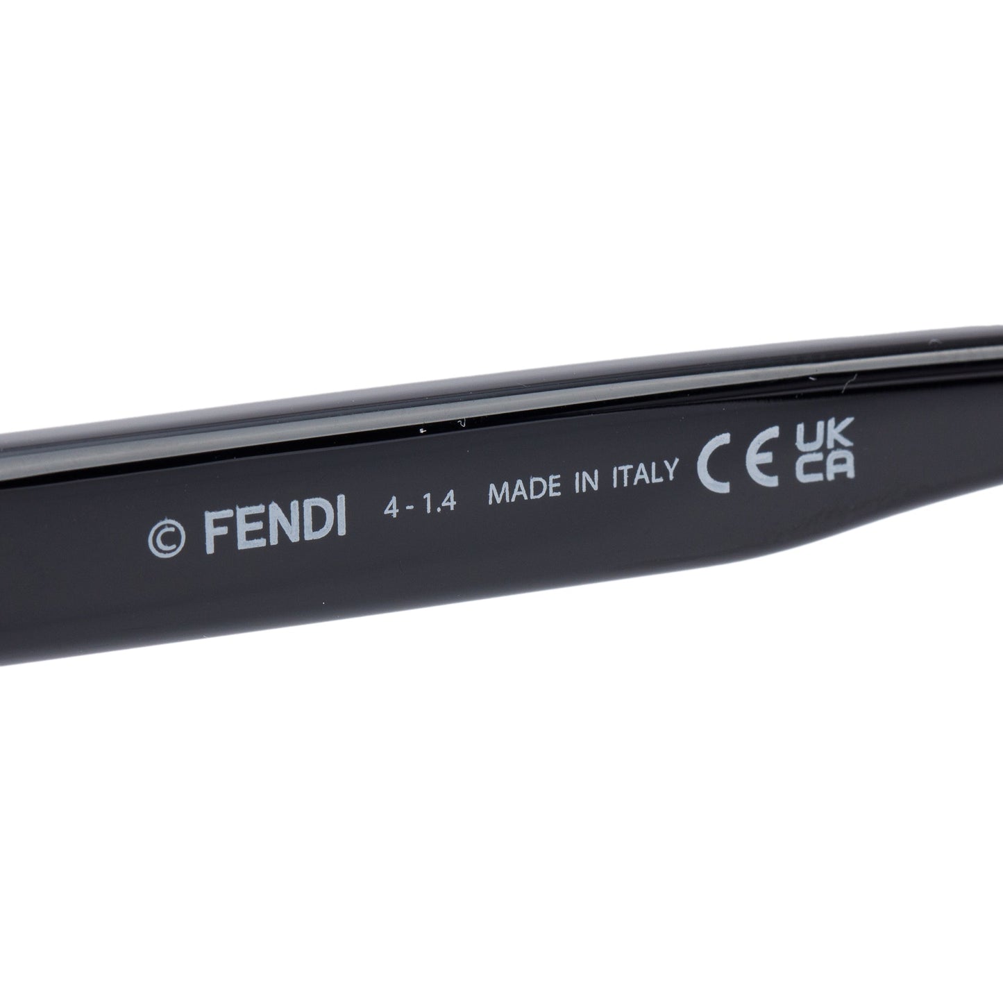 Fendi FE40151I Black Acetate Square Sunglasses