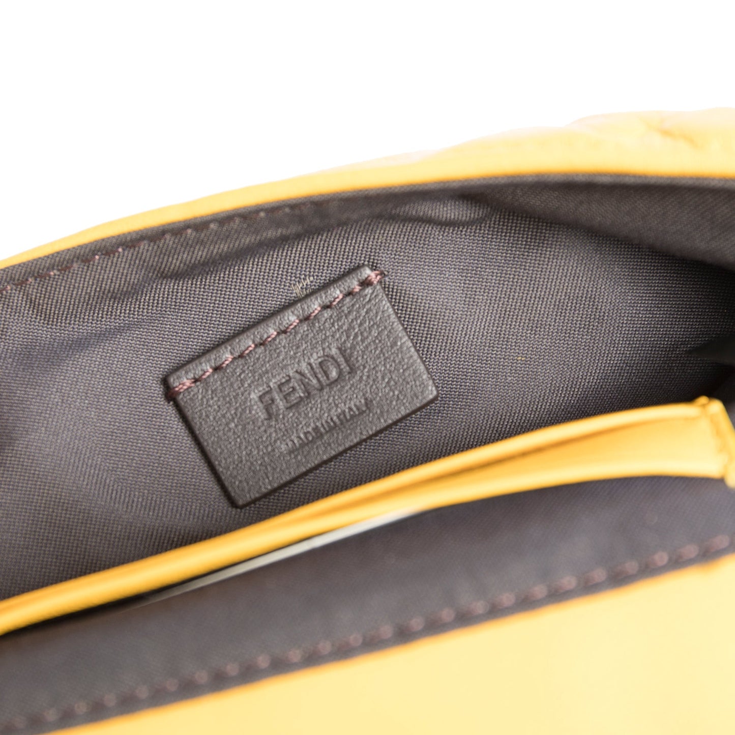 Fendi FF Embossed Mini Baguette