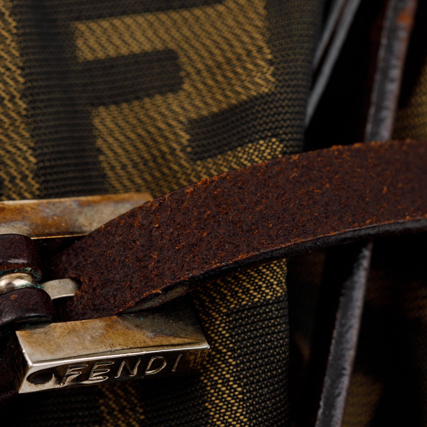 Fendi FF Zucca Canvas Tote Bag
