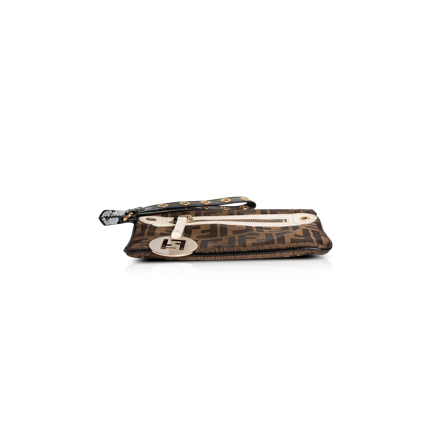 Fendi FF Zucca Canvas Wristlet