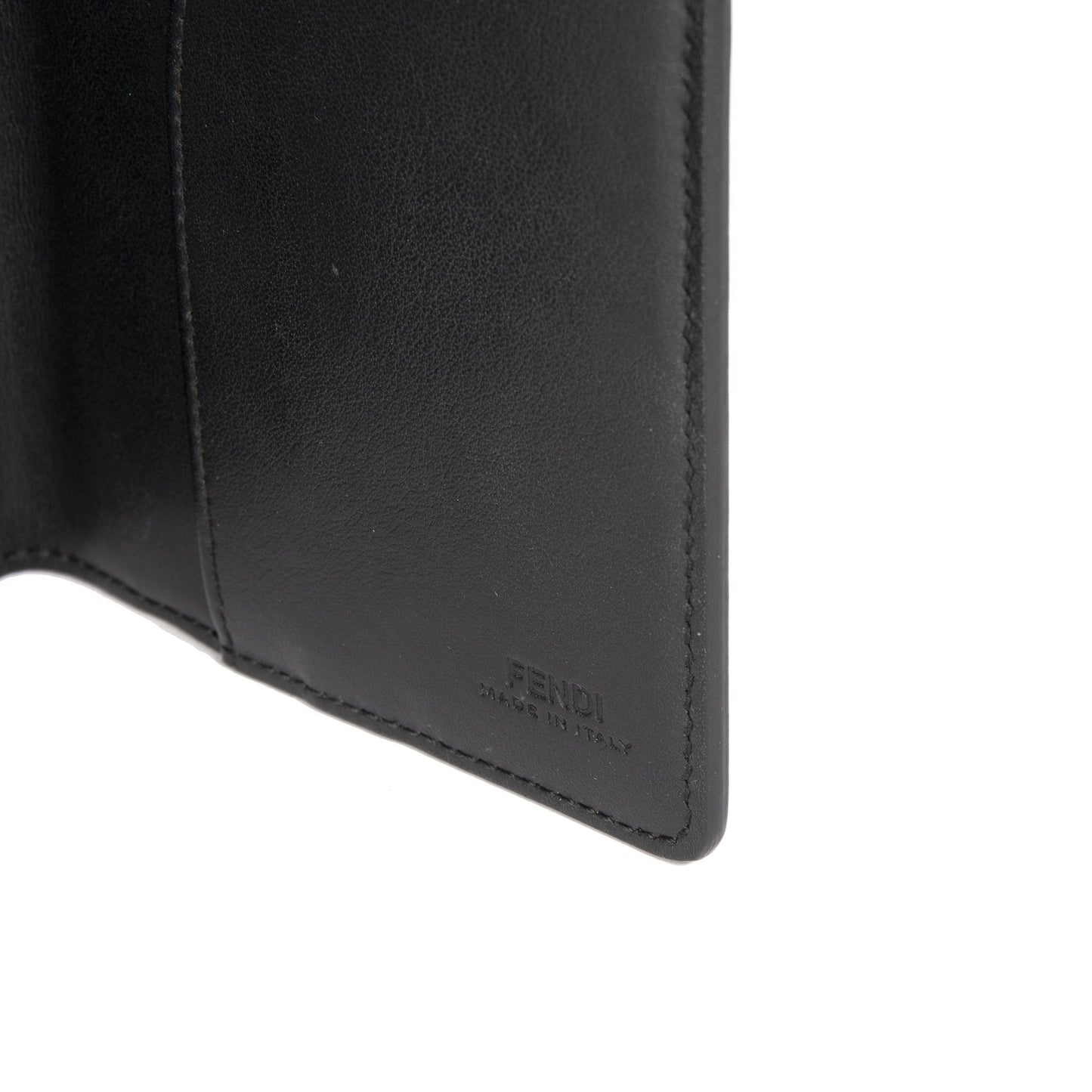 Fendi Fun Fair Multicolour Leather Passport Holder